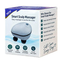 Massager with 4 Mas/sage Heads, Speed, Soft Silicone Bristles, USB Rechargeable Scalp Cleaner & Hair Care Mas-sager for Men & Women